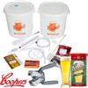 FERRARIGROUP KIT FERMENTAZIONE BIRRA COMPLETO CON TAPPATRICE E UN MALTO LAGER COOPERS®