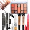 Joyeee Kit per Trucco Completo, Cosmetico Valigetta per Beginners con Makeup Palette Correttore Rossetto Mascara Eyeliner Gel Glitterato, Regalo Tavolozza di Trucchi per donne l'uso Quotidiano e Viaggio
