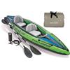 Intex Kayak Gonfiabile Challenger K2 Sport Acquatico Barca Remi Canoa Gommone INTEX