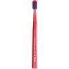 Curaprox CS 3960 Spazzolino Super Soft - Igiene orale per adulti/Pulizia delicata con setole Super Soft da 0,12 mm/Confezione singola, rosso/Blu/Made in Switzerland