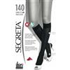 segreta 6 GAMBALETTO DONNA IBICI SEGRETA 140 PUNTA APERTA ELASTROCOMPRESSIVE RIPOSANTE