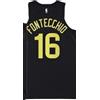 CANOTTA/JERSEY DA COLLEZIONE-BASKET NBA-UTAH JAZZ-FONTECCHIO-NERA