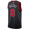 CANOTTA/JERSEY DA COLLEZIONE-BASKET NBA-CHICAGO BULLS-VUCEVIC-BLACK