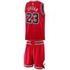 COMPLETO CON TASCHE COLLEZIONE BAMBINO(8-14 ANNI)-BASKET-CHICAGO BULLS-JORDAN