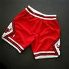 PANTALONCINI/SHORTS ADULTO-BASKET-VINTAGE NBA CHICAGO BULLS-MICHAEL JORDAN-ROSSI