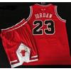 COMPLETO CANOTTA+PANTA COLLEZIONE ADULTO VINTAGE-BASKET-CHICAGO BULLS-JORDAN-RED