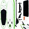 vidaXL Set Tavola Gonfiabile da SUP Blu Bianco Stand Up Paddle Sport Acquatico vidaXL