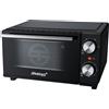 Steba Mini forno con 9 litri di volume, calore superiore e inferiore, profondità della pizza fino a Ø 22 cm, 2 livelli di inserimento, KB M9