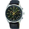 Seiko Orologio Analogico Quarzo Giapponese Uomo con Cinturino in Vera Pelle SSB385P1