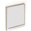Durable 486202 Click Sign, Targa Fuori Porta in ABS, Sportellino Apribile con Tasto, Installazione con Viti o Biadesivo, 149x148,5 mm, Bianco