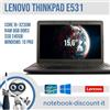 Lenovo ThinkPad E531 Core i5-3230m Ram 8gb SSD 240gb Win10 Notebook 15,6" PC