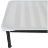 Casatessile Coprirete in Feltro 2 piazze cm 160X190 Matrimoniale, 2 Piazze, Anallergico, Traspirante, Antiacaro, con Elastici per Bloccare Gli Angoli