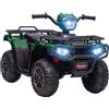 HOMCOM Quad per Bambini 3-5 Anni con Luci LED e 50 Minuti max di Utilizzo