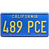 Celebrity Machines Transformers | 489 PCE | Metal Stamped License Plate