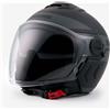 Blauer Casco Moto jet Blauer Doppia Visiera DJ-01 Grafica B Nero Op