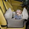 Johnear Seggiolino auto per cani di piccola taglia, per cani di piccola taglia, per animali domestici, gatti, cuccia da viaggio con guinzaglio di sicurezza, rimovibile e lavabile, 2 in 1, colore