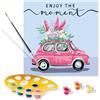 Ravensburger - CreArt Enjoy the moment, Kit per Dipingere con i Numeri, Contiene Tavola Prestampata 20x20 cm, Pennello, Colori e Accessori, Regali Festa della Mamma Originali