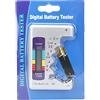 Tiiyee LCD Tester Batterie Universale, Digital Batteria Volt Checker Digitale Pile Carica Verifica con Display Buttoncell Rilevatore Capacità per Aa Aaa C D 9v Cr123a Cr2 Crv3 2cr5 Crp2 Bottone da 1.5v 3v