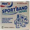 Farmac Zabban Med's Sport Band Cerotto sportivo per taping in tela bianca 1000 x 3,8 cm