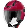 Givi casco demi-jet 11.7 Solid Color - Bordeaux