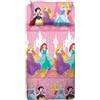hermet Princess, Set Lenzuolo Letto Singolo, Completo Letto Singolo Disney, Lenzuolo Sopra, Lenzuolo Con Angoli, Federa, Rosa, Disney, 100% Cotone, Prodotto Ufficiale