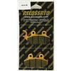 Accossato AGPA102ST-12 Pastiglia Freno Peugeot > 125 TWEET EVO (2014), Set di 2