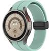 MYAPULUA Cinturino Sportivo per Samsung Galaxy Watch 7/6/5/4/FE 40mm 44mm/Galaxy Watch 6 Classic 47mm 43mm/Galaxy Watch 4 Classic 46mm 42mm/Galaxy Watch 5 Pro 45mm,cinturino silicone Uomo/Donna