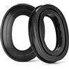 JOYSOG Cuscinetti auricolari in gel di ricambio per cuffie Sordin Supreme PRO / PRO X, cuffie in TPU e memory foam gel effetto ghiaccio, nero, per Headsets