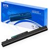 DTK Batteria portatile per HP ProBook 430 430-G1 430-G2 Notebook RA04 H6L28ET HSTNN-IB4L HSTNN-IB4L Batterie PC portatili 14.8v 2600mah Black