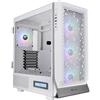 Thermaltake CA-1X5-00M6WN-00 Midi-Tower PC Case da gioco Bianco 4 ventole LED