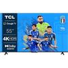 TCL TV 55?65" 4K HDR Ultra HD Google TV Design Senza Bordi Dolby Audio Google Alexa