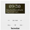 TechniSat DIGITRADIO UP 55, weiß Radio a spina DAB+, FM Bluetooth incl. Speaker