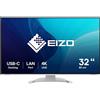 EIZO FlexScan EV3240X-WT Monitor PC 80 cm (31.5") 3840 x 2160 Pixel 4K Ultra HD