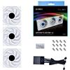 Lian Li UNI FAN TL LCD Case per computer Ventilatore 12 cm Bianco