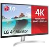 LG 27UL500 Monitor 27" UltraHD 4K LED IPS HDR 10 3840x2160 1 Miliardo di Colo...