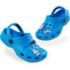 SONIC THE HEDGEHOG Sonic Zoccoli Bambino, Ciabatte in Gomma Bambini Unisex, Sabot Bambino Spiaggia Estivi con Ciondoli per Scarpe (Blu, 29 EU)