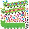 Baker Ross FN108 Kit per contare i bruchi - Confezione da 5, ausili didattici STEM, scienza, matematica e apprendimento per bambini e scuole