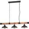 Eglo lampada a sospensione Oldbury, lampada a sospensione vintage a tre