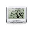 Gellvann Digital Weather Termometers Monitor multifunzionale di umidità di temperatura con l'allarme di punto del freddo Termometro dell'affissione a cristalli liquidi indoor/outdoor