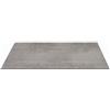 KONTE.DESIGN Set di 2 piani per tavolo SPARGI quadrato effetto cemento 80x80 cm