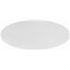 KONTE.DESIGN Set di 2 piani per tavolo SPARGI rotondo bianco diametro 80 cm sp. 18 mm
