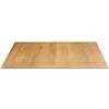 KONTE.DESIGN Set di 2 piani per tavolo SPARGI quadrato effetto rovere 80x80 cm