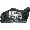 EVOC Borsa per il trasporto di biciclette TranZbag E-Velo, protezione per il trasporto di biciclette elettriche per ruote da 26 a 29+ (tracolla, uso universale, doppia cerniera), Nero