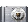 Sony DSC-W810 Fotocamera Digitale Compatta con Sensore Super HAD CCD da 20.1 MP, Zoom Ottico 6x, Video HD, Argento