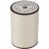 Sheens 0.45mm Pelle Filo Cerato Filo di Poliestere Filo per Cuoio Progetto Fai-da-Te Collana Bracciale Creazione Artigianale 160m/Rotolo(Rise White)