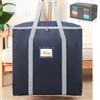 QHYK Grandi Oxford tessuto impermeabile Storage Bag 120L, super resistente agli strappi, per il trasloco da viaggio,Imballaggio piumini coperte vestiti cuscino, con Scatole per Armadio 90L