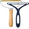 YSUVIN Levapelucchi Manuale, 2 PCS Metallo Rimuovi Pelucchi & Elettrostatico Rasoio Silicone, Riutilizzabile Leva Peli Animali per Abbigliamento Fuzz, Tappeto, Peli di Animali Domestici