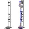 OUTBROS Supporto per Aspirapolvere,Compatibile per Dyson V15 V12 V11 V10 V8 V7 V6,Staffa di Stoccaggio in Metallo Accessori, Staffa Organizer Portaoggetti, Nero