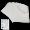 Suofuolef 100 fogli di carta trasparente da 17 g/m², Suofuolef A4 210 x 297 mm carta da lucido per schizzi, ricalco, imballaggio, disegno