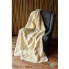 Merino Wool Coperta in lana merino naturale - Wollen Throw HAPPY SHEEP WOOLMARK (matrimoniale 160/200 cm)